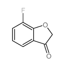 7-氟-3(2H)-苯并呋喃酮结构式