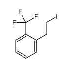 1-(2-iodoethyl)-2-(trifluoromethyl)benzene Structure