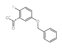 4-苄氧-1-氟-2-硝基苯结构式