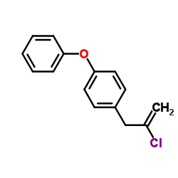 1-(2-Chloro-2-propen-1-yl)-4-phenoxybenzene结构式