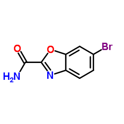 6-Bromo-1,3-benzoxazole-2-carboxamide Structure