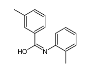 3-Methyl-N-(2-methylphenyl)benzamide Structure