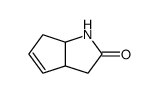 2-oxo-hexahydrocyclopenta-4-en(b)pyrrole结构式