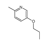 2-methyl-5-propoxypyridine Structure