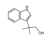 2-indol-3-yl-2-methyl-propan-1-ol Structure