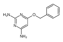 2,6-Diamino-4-(benzyloxy)pyrimidine structure