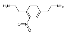 1,4-bis-(2-amino-ethyl)-2-nitro-benzene结构式