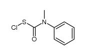 (N-methyl-N-phenylcarbamoyl)sulfenyl chloride结构式