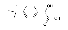 4-tert-butyl-mandelic acid结构式