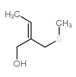 2-(METHYLTHIO)METHYL-2-BUTENOL结构式