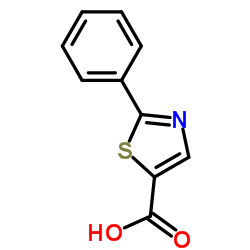 2-Phenylthiazole-5-carboxylic acid structure