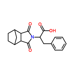 2-(1,3-dioxooctahydro-2H-4,7-methanoisoindol-2-yl)-3-phenylpropanoicacid picture