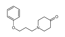 1-(3-phenoxypropyl)piperidin-4-one结构式