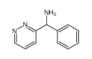 1-Phenyl-1-(3-pyridazinyl)methanamine结构式