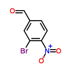 3-Bromo-4-nitrobenzaldehyde structure