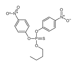 butoxy-bis(4-nitrophenoxy)-sulfanylidene-λ5-phosphane结构式
