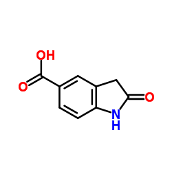 oxindole-5-carboxylic acid Structure
