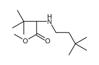 N-(3,3-二甲基丁基)-3-甲基-L-缬氨酸甲酯结构式