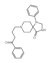 1,3,8-Triazaspiro[4.5]decan-4-one,8-(4-oxo-4-phenylbutyl)-1-phenyl- Structure