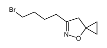 6-(4-bromobutyl)-4-oxa-5-azaspiro[2.4]hept-5-ene结构式