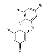 2,6-dibromo-[1,4]benzoquinone-1-(2,4,6-tribromo-phenylimine) Structure