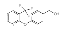 (4-{[3-(Trifluoromethyl)pyridin-2-yl]oxy}phenyl)methanol structure