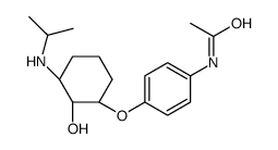 N-[4-[(1S,2S,3R)-2-hydroxy-3-(propan-2-ylamino)cyclohexyl]oxyphenyl]acetamide Structure
