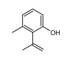 3-methyl-2-prop-1-en-2-ylphenol结构式