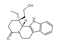 (1S,12bR)-1-ethyl-1-(2-hydroxyethyl)-4-oxo-2,3,6,7,12,12b-hexahydro-1H-indolo[2,3-a]quinolizine Structure