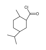 Cyclohexanecarbonyl chloride, 2-methyl-5-(1-methylethyl)-, [1R-(1alpha,2beta,5alpha)]- (9CI)结构式