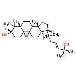 29-Norcycloart-23-ene-3,25-diol structure