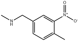 Methyl-(4-Methyl-3-nitro-benzyl)-aMine结构式