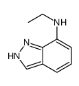 N-ethyl-1H-indazol-7-amine结构式