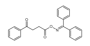 1-(((diphenylmethylene)amino)oxy)-4-phenylbutane-1,4-dione结构式