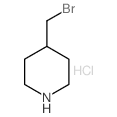 4-(溴甲基)哌啶盐酸盐结构式