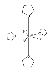 NdBr3(tetrahydrofuran)4 Structure