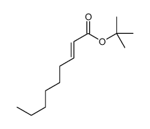 tert-butyl non-2-enoate结构式