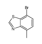 7-Bromo-4-methyl-1,3-benzothiazole Structure