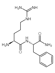 H-ARG-PHE-NH2结构式