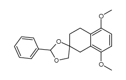 5',8'-dimethoxy-2-phenyl-3',4'-dihydro-1'H-spiro[[1,3]dioxolane-4,2'-naphthalene] Structure