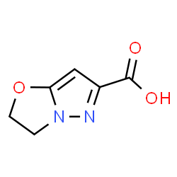2,3-Dihydropyrazolo[5,1-b]oxazole-6-carboxylic acid Structure