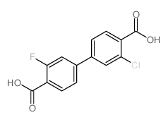 3-Chloro-3'-fluoro-[1,1'-biphenyl]-4,4'-dicarboxylic acid picture