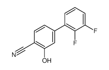 4-(2,3-difluorophenyl)-2-hydroxybenzonitrile Structure