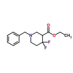 ethyl 1-benzyl-4,4-difluoropiperidine-3-carboxylate picture