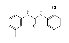 N-(2-chloro-phenyl)-N'-m-tolyl-urea结构式