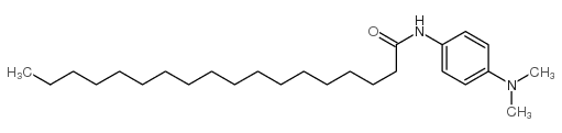 N-[4-(dimethylamino)phenyl]stearamide Structure