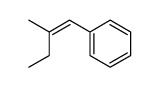 (Z)-2-methyl-1-phenyl-1-butene Structure