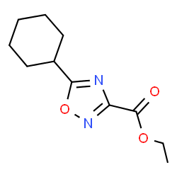 Ethyl 5-cyclohexyl-1,2,4-oxadiazole-3-carboxylate picture