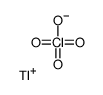 Thallium(I) perchlorate.结构式