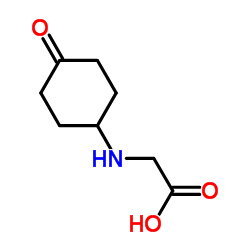 N-(4-Oxocyclohexyl)glycine Structure